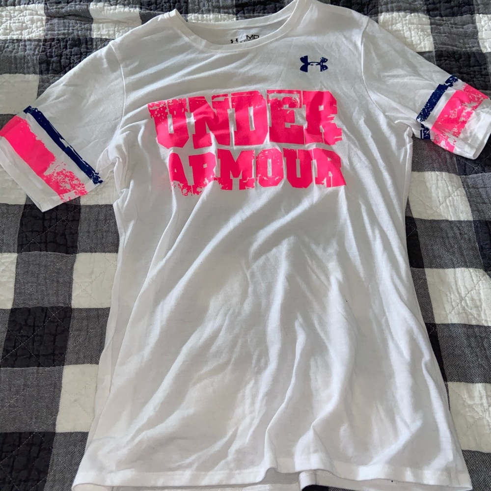 White Under Armor T-shirt
